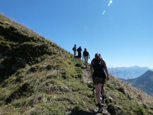 Hiking up Ressachaux in Summer - Morzine